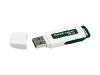 Kingston DataTraveler I - USB flash drive - 256 MB - Hi-Speed USB - dark green