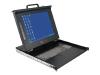 Avocent LCD15 Single-Rail Rack Console - KVM console - rack-mountable - TFT - 15