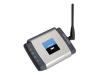 Linksys Wireless-G PrintServer with Multifunction Printer Support WPSM54G - Print server - Hi-Speed USB - EN, Fast EN, 802.11b, 802.11g - 10Base-T, 100Base-TX