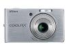 Nikon Coolpix S500 - Digital camera - compact - 7.1 Mpix - optical zoom: 3 x - supported memory: MMC, SD, SDHC - silver