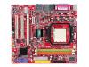 MSI K9AGM2-FIH - Motherboard - micro ATX - AMD 690G - Socket AM2 - UDMA133, Serial ATA-300 (RAID) - Gigabit Ethernet - video - 8-channel audio