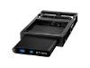 RaidSonic ICY BOX IB-266StUSD-B - Storage enclosure - SATA-150 - Hi-Speed USB / eSATA - black