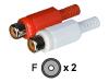 Philips SWA2567 - Video / audio connector - RCA (F)