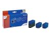 Pelikan C01 - Printhead with ink tank(s) ( replaces Canon BC-02, Canon BC-01 ) - 3 x black