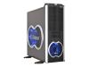 Enermax Uber Chakra ECA5001-BS - Full  tower - SSI EEB - no power supply ( PS/2 ) - black, silver - USB/Audio/E-SATA