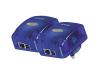 Devolo MicroLink dLAN duo Starter Kit - Bridge - EN, Fast EN, HomePlug 1.0   (pack of 2 )