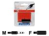 Philips SWA2554W - Audio adaptor - phone stereo 6.25 mm (F) - mini-phone stereo 3.5 mm  (M)