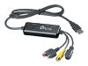 Plextor ConvertX PX-AV200U - Video input adapter - Hi-Speed USB - black