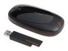 Kensington Ci75m Wireless Notebook Mouse - Mouse - optical - wireless, wired - USB, RF - USB wireless receiver - black