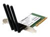 USRobotics Wireless Ndx PCI Adapter USR805419 - Network adapter - PCI - 802.11b, 802.11g, 802.11n (draft)