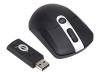 Conceptronic Lounge'n'LOOK Travel Mouse Wireless CLLMTRAVWL - Mouse - optical - 3 button(s) - wireless - USB wireless receiver