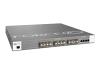 Force10 S25P Fiber Switch - Switch - 24 ports - Fast EN, Gigabit EN + 4 x shared 10/100/1000Base-T + 2 x Expansion Slots (empty) - 1U