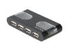 Belkin Hi-Speed USB 2.0 7-Port Lighted Hub - Hub - 7 ports - Hi-Speed USB