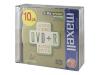 Maxell - 10 x DVD+R - 4.7 GB 8x - slim jewel case - storage media