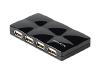Belkin Hi-Speed USB 2.0 7-Port Mobile Hub - Hub - 7 ports - Hi-Speed USB external