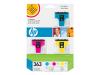 HP
CB333EE
HP No 363 Ink Cart/cyan+magenta+yellow