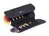 Targus Visor Portfolio - Visor CD holder for CD/DVD discs - 20 discs - synthetic leather, nylon - black