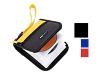 Targus Sport Line - Wallet for CD/DVD discs - 24 discs - nylon, neotherm - black, red