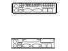 Chenbro - System I/O shield panel