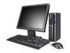 Lenovo ThinkCentre A61e 6449 - USFF - 1 x Athlon X2 BE-2350 / 2.1 GHz - RAM 1 GB - HDD 1 x 160 GB - DVD-Writer - Radeon X1200 - Gigabit Ethernet - Vista Business - Monitor : none - Microsoft Office Ready