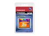 Transcend
TS2GCF133
CompactFlash/2GB MLC 133X TYPE I