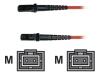 AESP Signamax - Patch cable - MT-RJ multi-mode (M) - MT-RJ multi-mode (M) - 2 m - fiber optic - 62.5 / 125 micron