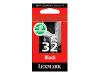 Lexmark Cartridge No. 32 - Print cartridge - 1 x black - 200 pages