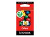 Lexmark Cartridge No. 33 - Print cartridge - 1 x colour (cyan, magenta, yellow) - 190 pages