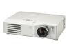 Panasonic PT AX200E - LCD projector - 2000 ANSI lumens - 1280 x 720 - widescreen - High Definition 720p