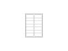 Avery - Address labels - white - 10 pcs.