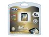 PNY Optima - Flash memory card - 8 GB - Class 4 - SDHC