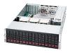 Supermicro SC936 A-R900B - Rack-mountable - 3U - extended ATX - SATA/SAS - hot-swap - power supply 900 Watt - black