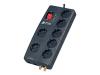 INFOSEC PowerGuard PFS 7 TCGE - Surge suppressor - 7 Output Connector(s)