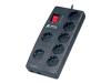 INFOSEC PowerGuard PFS 7 TGE - Surge suppressor - 7 Output Connector(s)