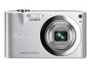 Casio EXILIM ZOOM EX-Z100SR - Digital camera - compact - 10.1 Mpix - optical zoom: 4 x - supported memory: MMC, SD, SDHC, MMCplus - silver