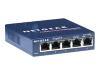 NETGEAR ProSafe GS105 - Switch - 5 ports - EN, Fast EN, Gigabit EN - 10Base-T, 100Base-TX, 1000Base-T