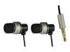 Sweex In ear Pro Aluminum Silver - Headphones ( in-ear ear-bud )