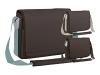 Targus Mode Messenger Chocolate - Notebook carrying case - 15.4