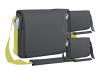 Targus Mode Messenger Charcoal - Notebook carrying case - 15.4