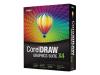 CorelDraw Graphics Suite X4 - Complete package - 1 user - DVD - Win - French, Italian, Dutch