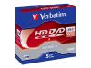 Verbatim - 5 x HD DVD-R - 15 GB 2x - jewel case - storage media