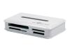 Belkin Hi-Speed USB 2.0 21-in-1 Media Reader & Writer - Card reader - 21 in 1 ( CF I, CF II, Memory Stick, Microdrive, MMC, SD, SM, xD ) - Hi-Speed USB