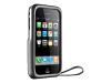 DLO SlimCase - Case for cellular phone - leather, polycarbonate - Apple iPhone