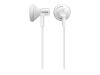 Sony MDR E11LP - Headphones ( ear-bud ) - white
