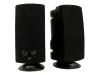 Sweex 2.0 Speaker Set 100 Watt Black USB Powered - PC multimedia speakers - 1 Watt (Total)