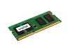 Crucial - Memory - 1 GB - SO DIMM 204-pin - DDR3 - 1066 MHz / PC3-8500 - CL7 - 1.5 V - unbuffered - non-ECC