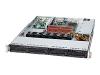 Supermicro SuperServer 6015C-NTB - Server - rack-mountable - 1U - 2-way - no CPU - RAM 0 MB - SATA - hot-swap 3.5