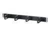 Deltaco 19-CM02 - Rack cable management panel - 1U - 19