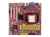 MSI K9A2VM-FD - Motherboard - micro ATX - AMD 780V - Socket AM2+ - UDMA133, Serial ATA-300 (RAID) - Gigabit Ethernet - video - High Definition Audio (8-channel)