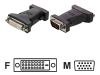 Belkin - Display adapter - DVI-D (F) - HD-15 (M)